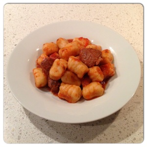 Serve gnocchi with your favourite sauce